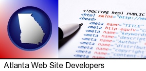 web site HTML code in Atlanta, GA