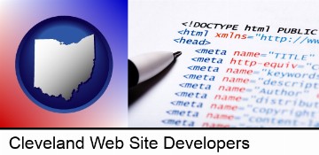 web site HTML code in Cleveland, OH
