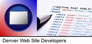 web site HTML code in Denver, CO
