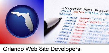 web site HTML code in Orlando, FL