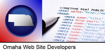 web site HTML code in Omaha, NE